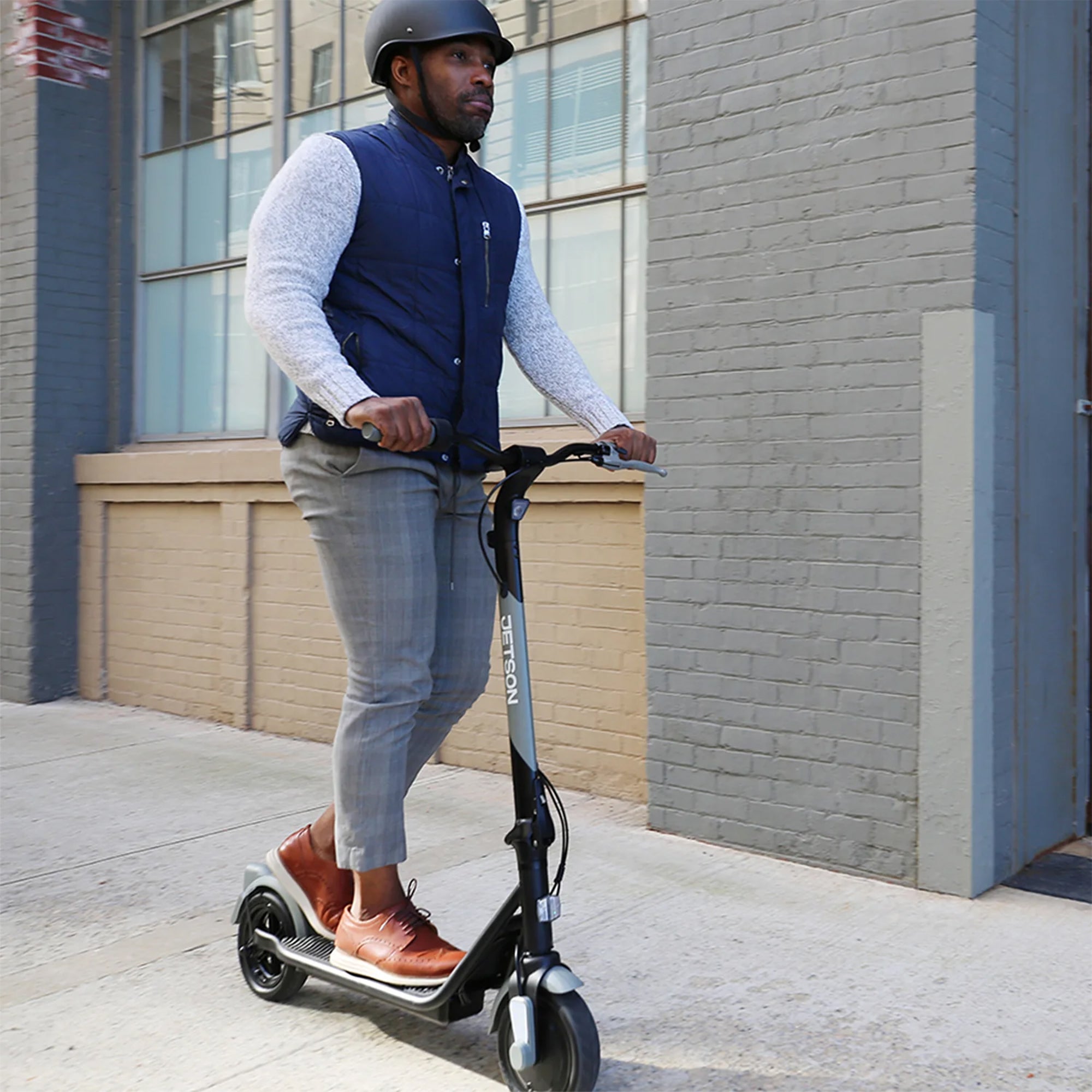 Jetson Eris Pro Foldable Electric Scooter with Cruise Control, 16 Mph, Black
