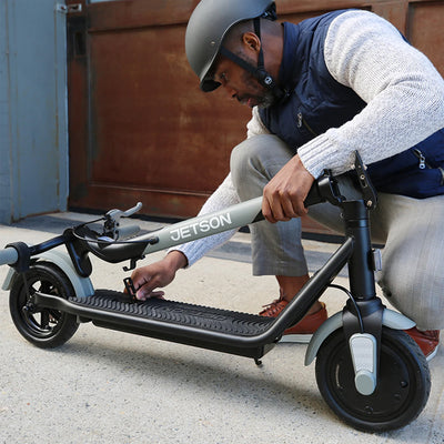 Jetson Eris Pro Foldable Electric Scooter with Cruise Control, 16 Mph, Black