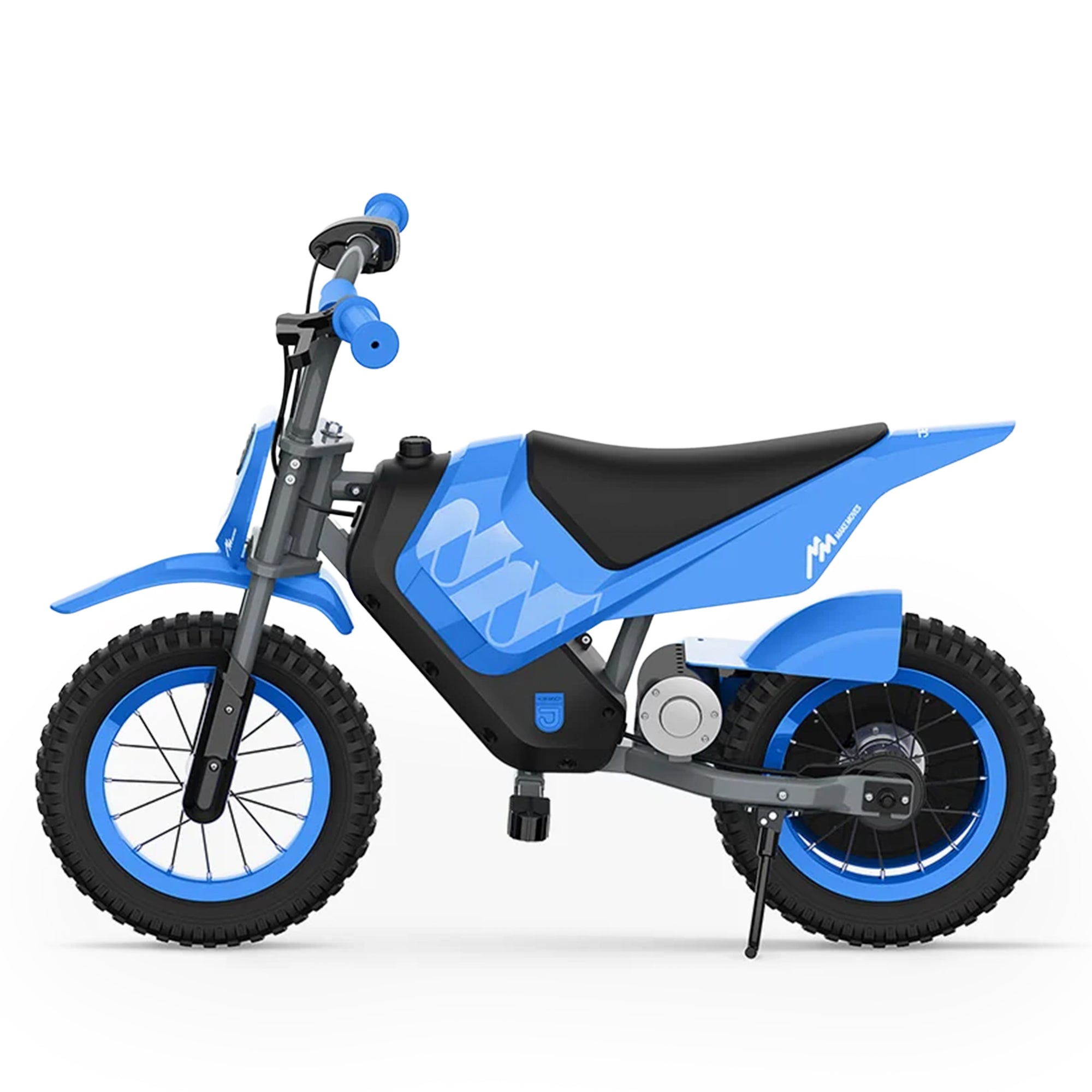 Jetson Fort Kids Electric Dirt Ride-On Bike, 2 Speed Modes and Handbrakes, Blue