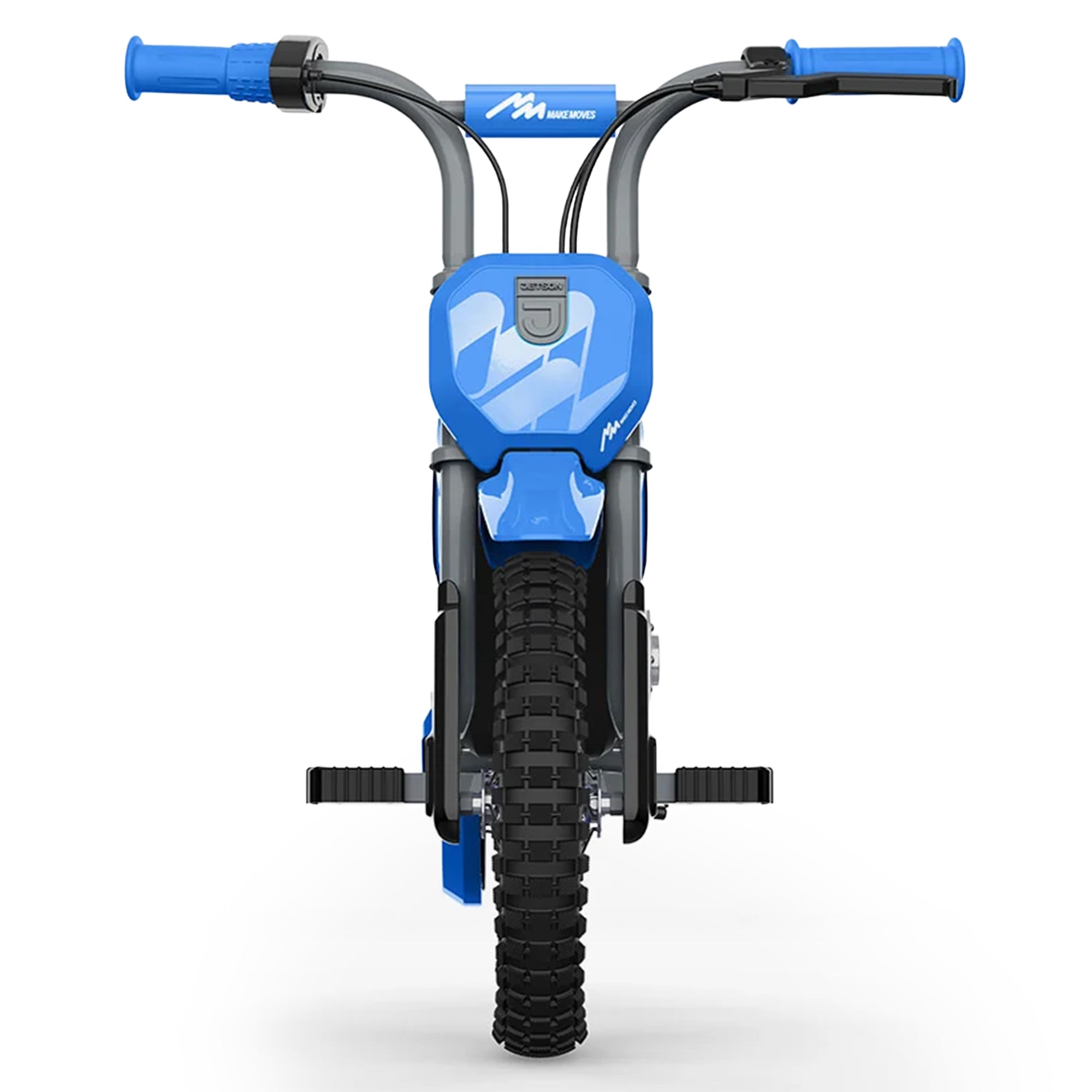 Jetson Fort Kids Electric Dirt Ride-On Bike, 2 Speed Modes and Handbrakes, Blue