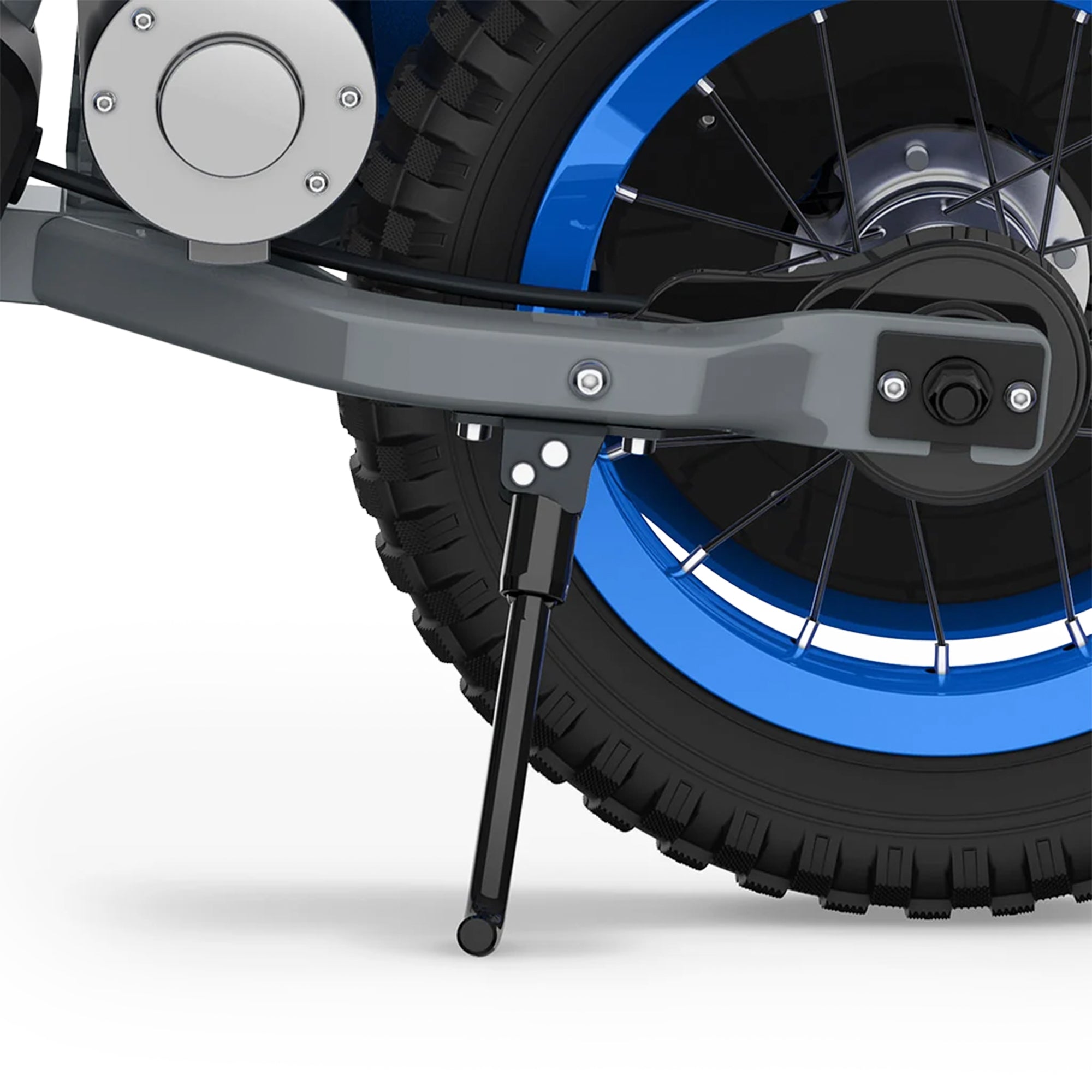 Jetson Fort Kids Electric Dirt Ride-On Bike, 2 Speed Modes and Handbrakes, Blue