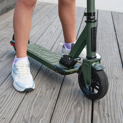 Jetson Relay Foldable Electric Scooter for Kids, 3 Speed Modes, 6" Wheels, Black