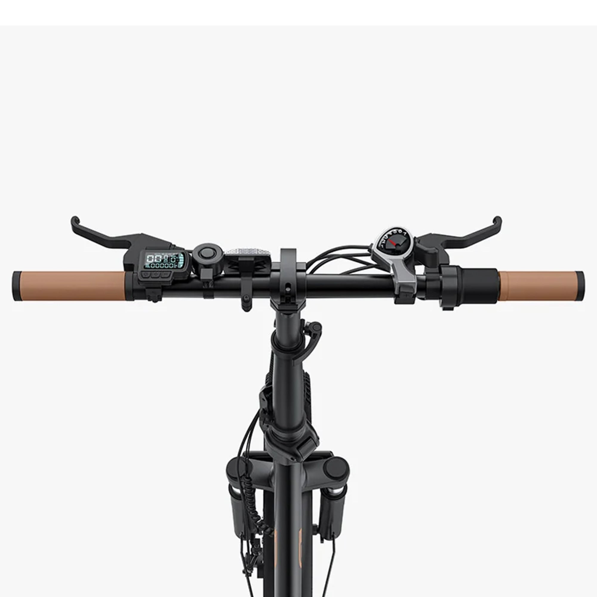Jetson Venture Foldable Electric Cruiser Bike with Twist Throttle, Black
