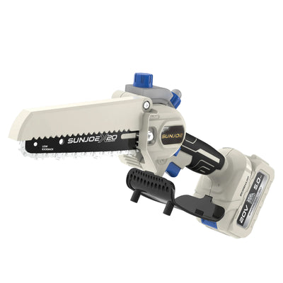 Sun Joe 20V ECOSHARP Cordless Pruning Saw, 6" Bar, and Battery Kit, X20-SAW-TV1
