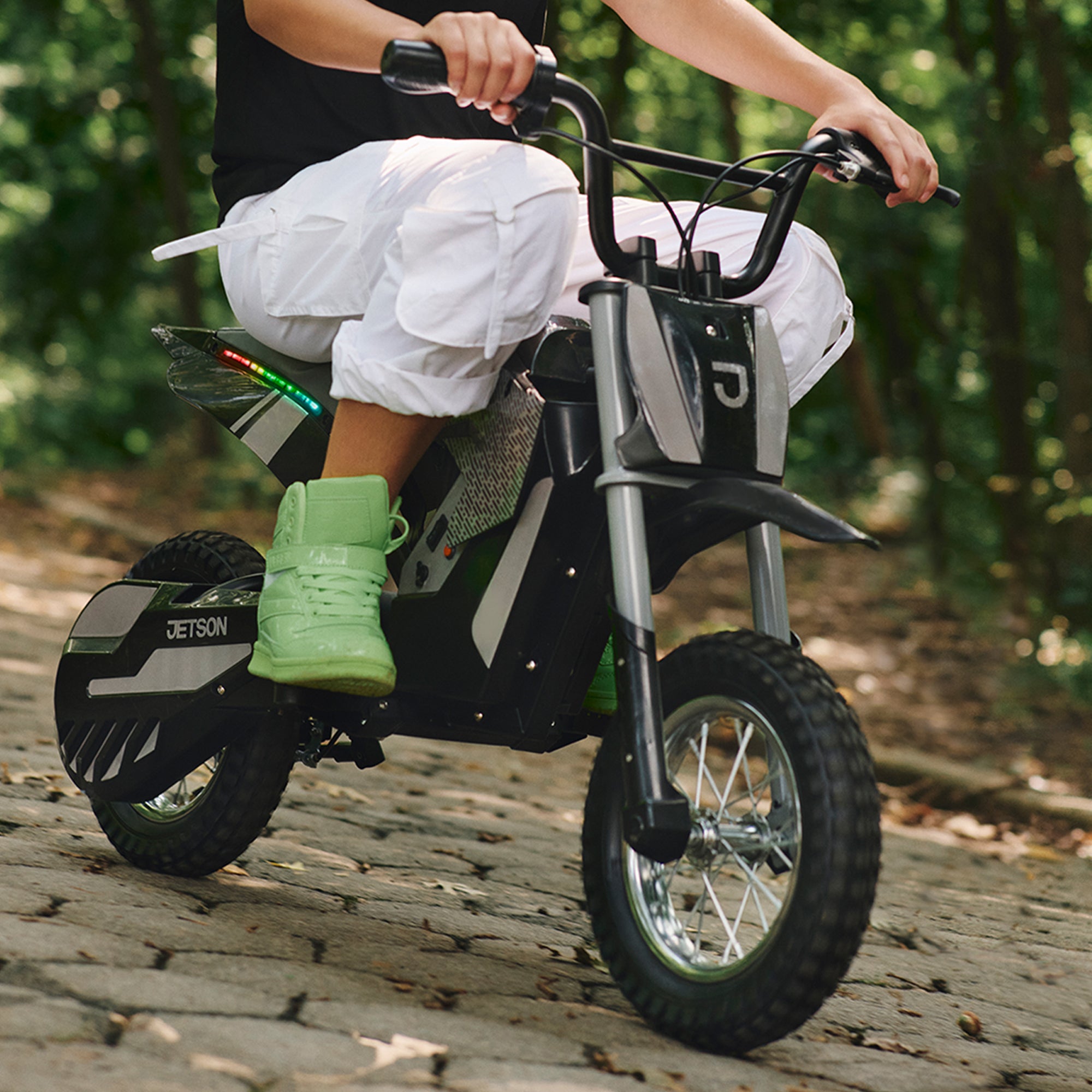 Jetson Horizon Electric Dirt Bike, 12" Off-Road Tires, Up to 14 Mph, Ages 13+