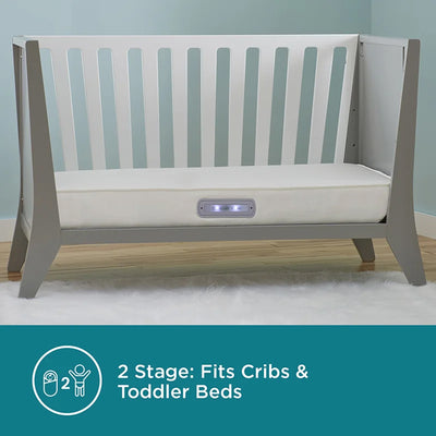Contours Infant and Toddler Crib Breathable Mattress with Built In Vibration