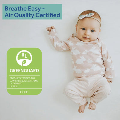 Sealy Baby 2Cool Breathable Cooling Crib Mattress, Reversible 2-Sided Cover