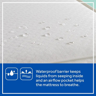 Sealy Baby 2-Cool 2-Stage Cooling Crib Mattress, Cool-Tex Waterproof Cover