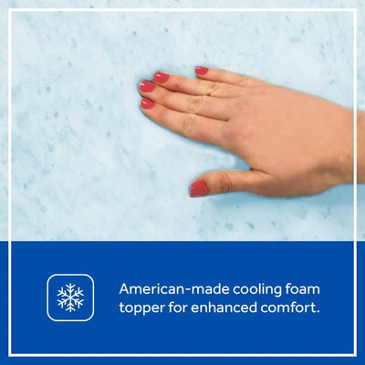 Sealy Baby 2-Cool 2-Stage Cooling Crib Mattress, Cool-Tex Waterproof Cover