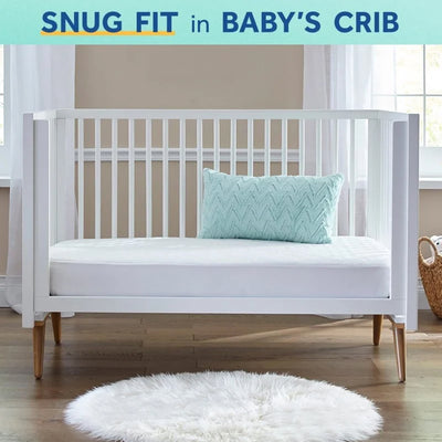 Sealy Baby 2-Cool 2-Stage Cooling Crib Mattress, Cool-Tex Waterproof Cover