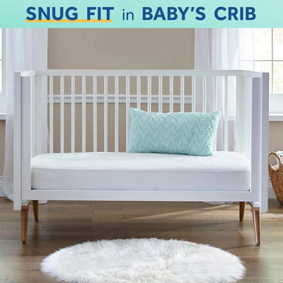 Sealy Baby Infant and Toddler Crib Mattress, Butterfly Knit Foam, 52 x 28 Inch