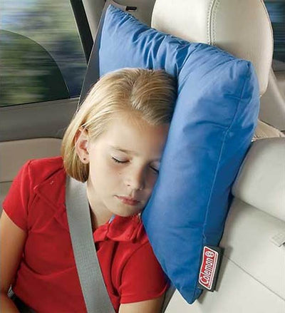 COLEMAN Camping Compact Fold N Go PolyCotton Travel Pillow - 12" x 20"(Open Box)
