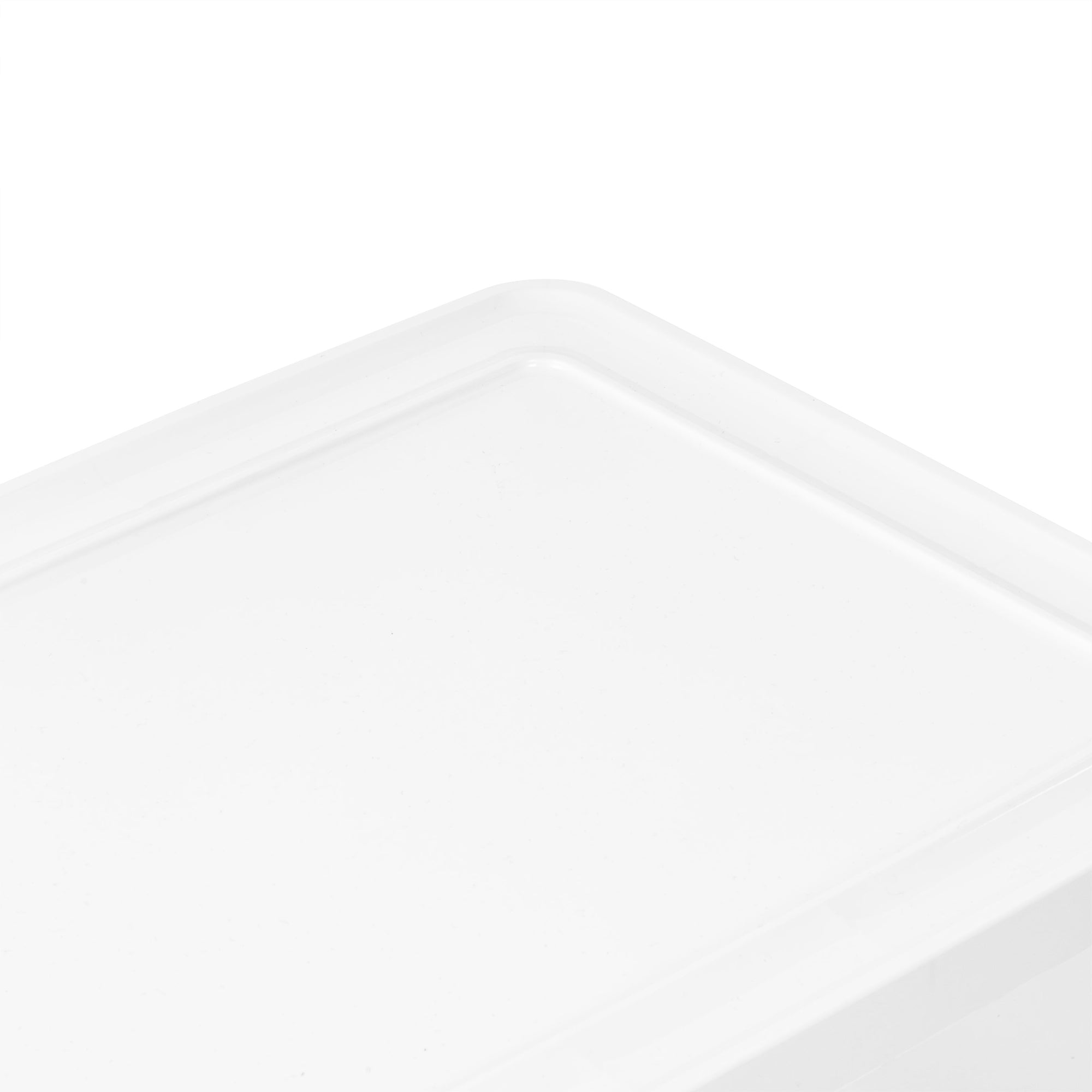 IRIS USA Storage Bins with Lids, Stackable Clear Plastic Box, 20-Pack, 6 Qt - VMInnovations