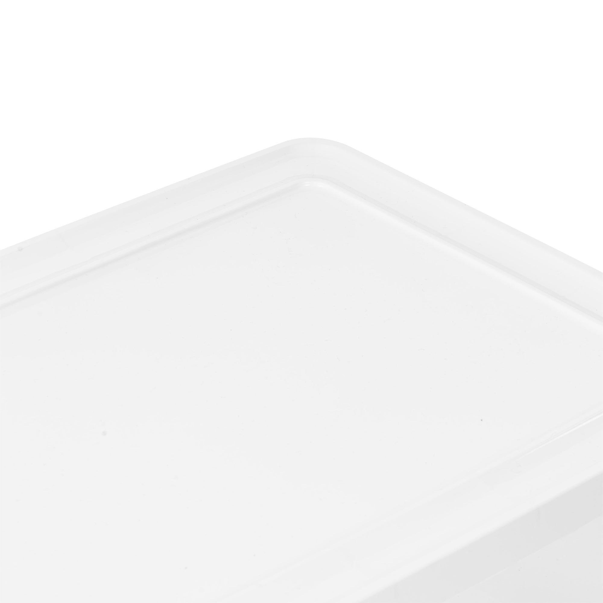 IRIS USA Storage Bins with Lids, Stackable Clear Plastic Box, 12-Pack, 17 Qt - VMInnovations