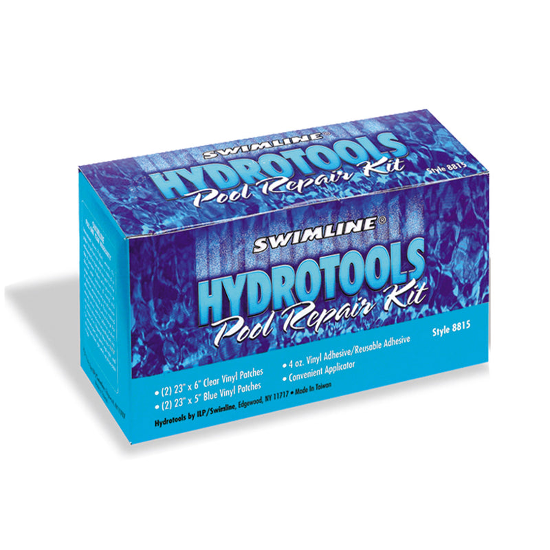 Swimline HydroTools 4 Oz Swimming Pool Vinyl Liner Underwater Repair Kit (Used)