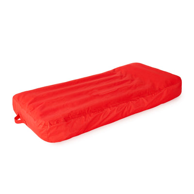 Swimline Solstice SunSoft Swimming Pool Inflatable Fabric Lounger Red (Used)