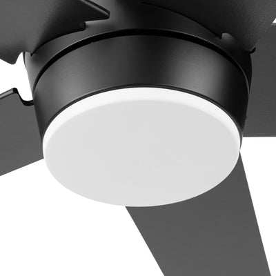 Mule Sentrix 52 Inch Ceiling Fan with LED Light, Remote, BLDC Motor, Matte Black