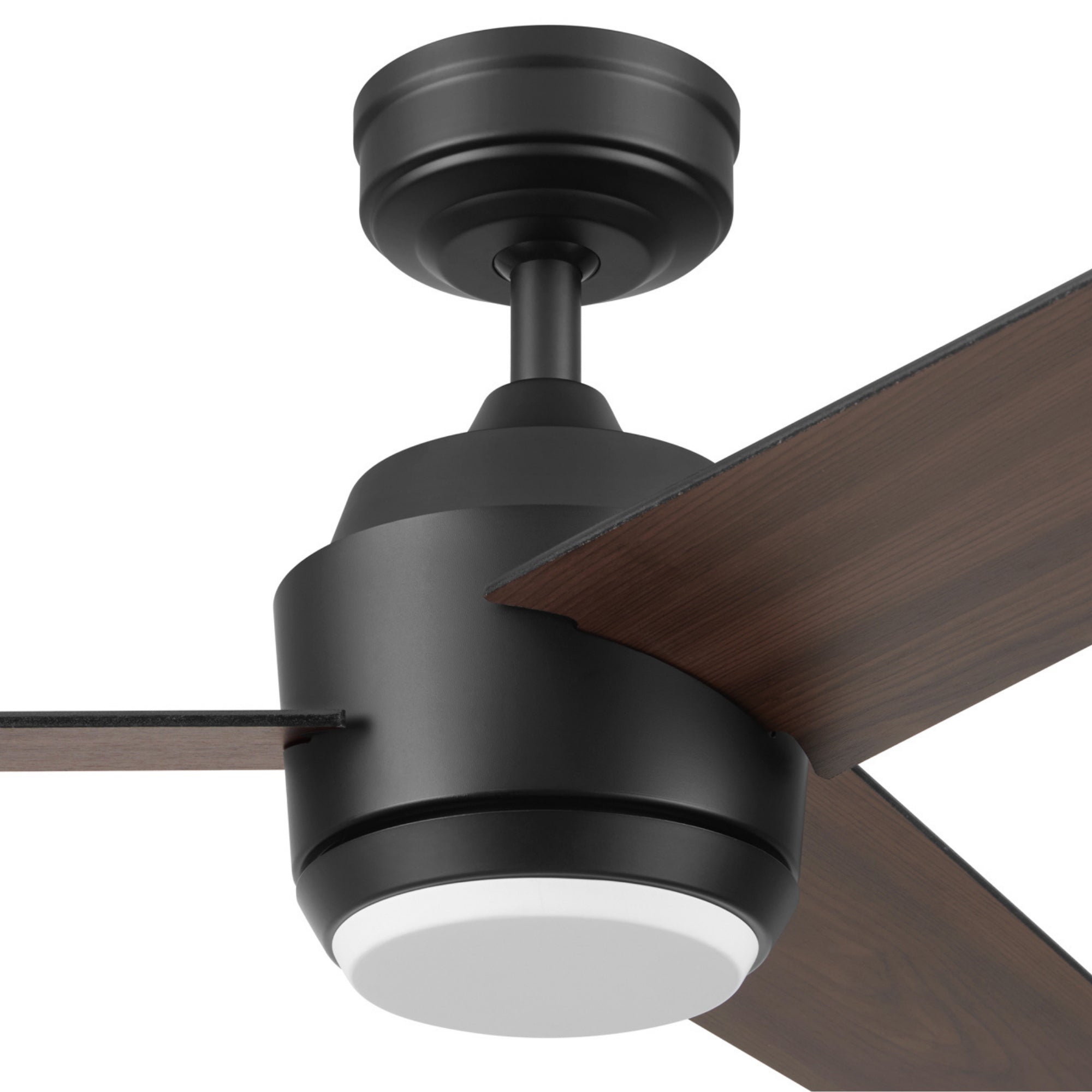 Mule Halona 52 Inch Damp-Rated Ceiling Fan With LED Light, Remote, Matte Black