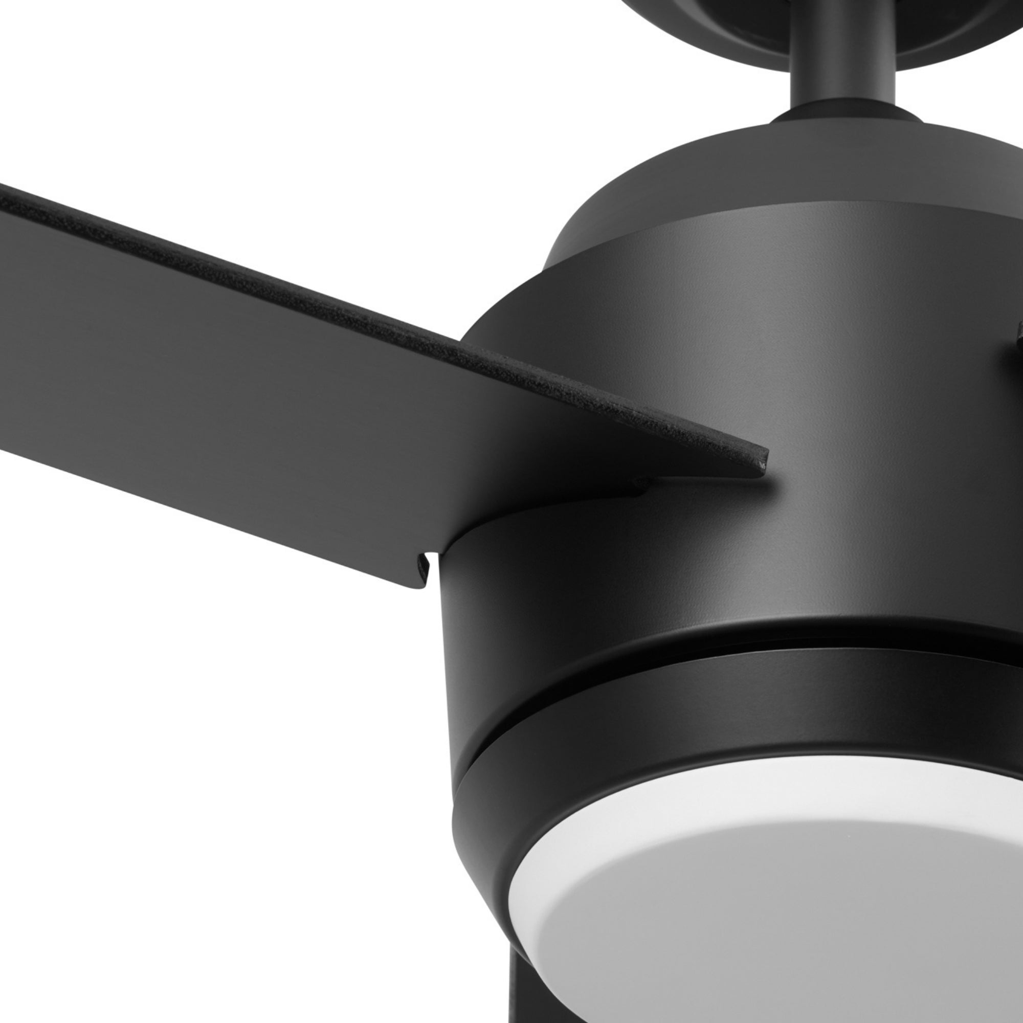 Mule Halona 52 Inch Damp-Rated Ceiling Fan With LED Light, Remote, Matte Black