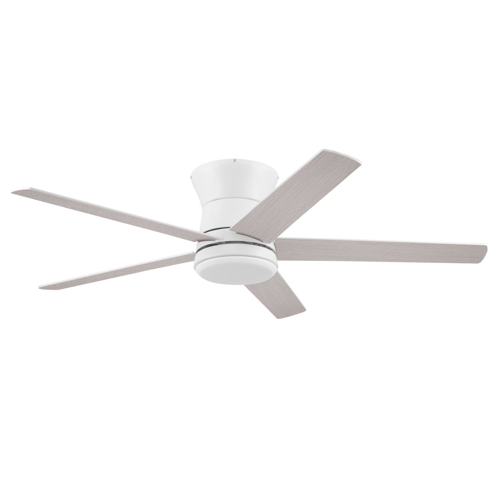 Mule Grayson 52 Inch Hugger Ceiling Fan With LED Light, Remote, White