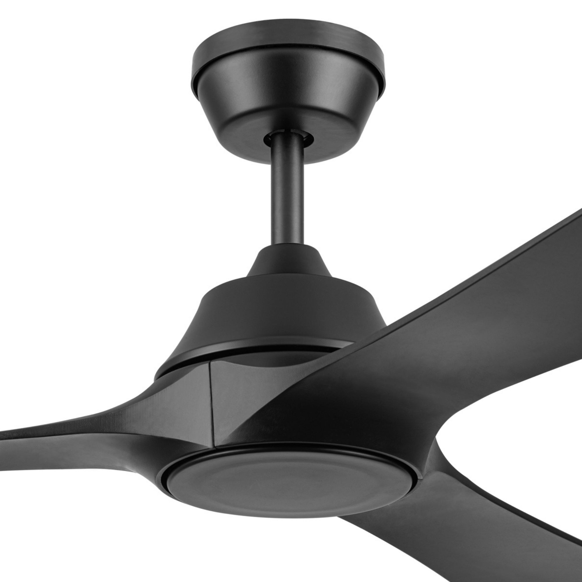 Mule Max Breeze 52" Wet Rated Indoor/Outdoor Ceiling Fan w/ Remote, Matte Black