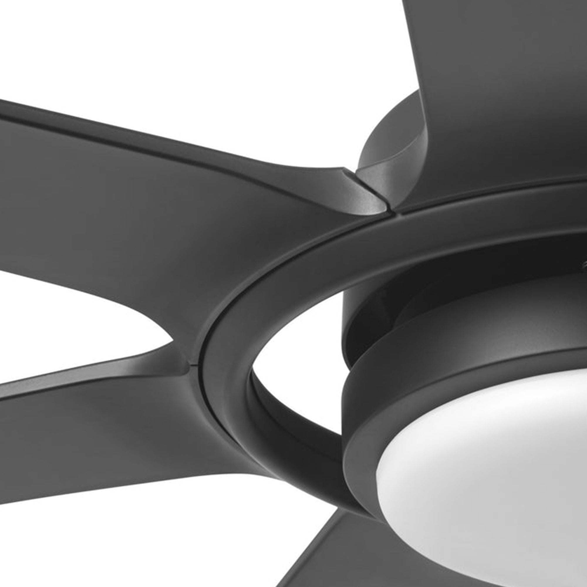 Mule Sterling 70 Inch Sterling Indoor/Covered Outdoor Ceiling Fan, Matte Black