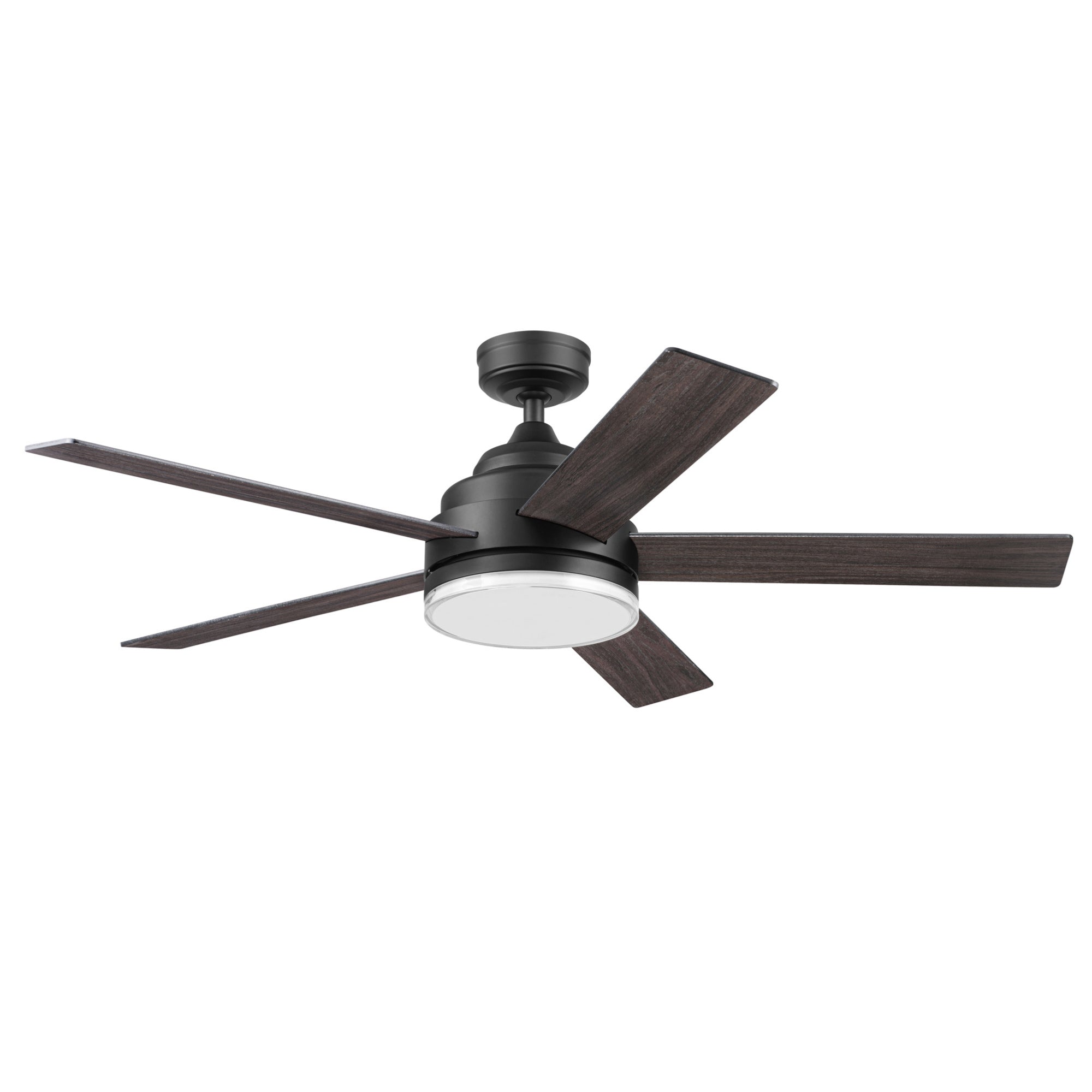 Mule Carver 52 Inch Ceiling Fan with LED Light, Remote, DC Motor, Matte Black