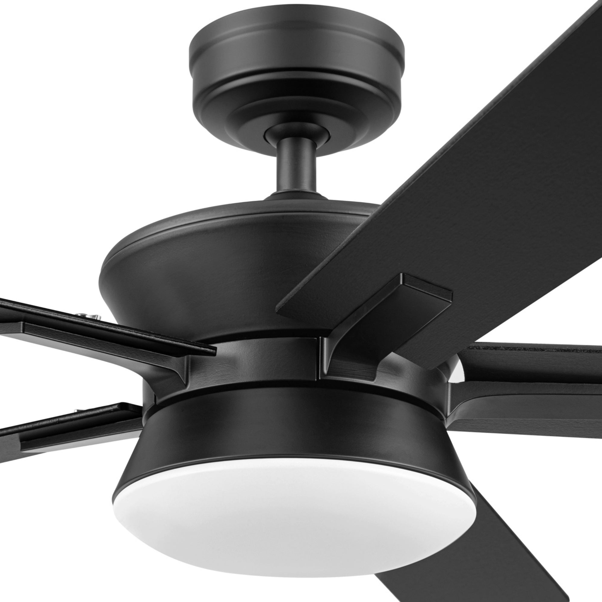 Mule Elva 52 Inch Indoor Ceiling Fan With LED Light, Remote Control, Matte Black
