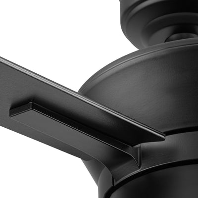 Mule Elva 52 Inch Indoor Ceiling Fan With LED Light, Remote Control, Matte Black