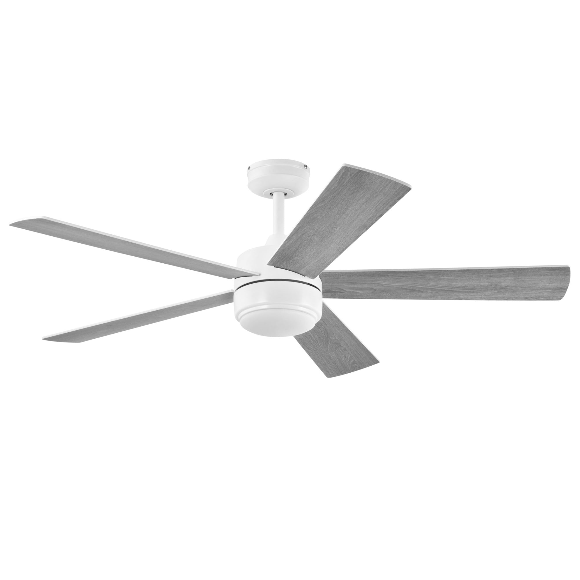Mule Belmont 52 Inch Indoor Ceiling Fan with LED Light and Remote Control, White