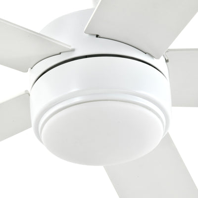 Mule Belmont 52 Inch Indoor Ceiling Fan with LED Light and Remote Control, White