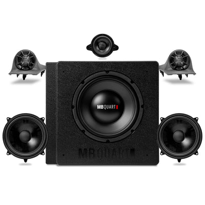 MB Quart Tuned Audio Package, 19-26 Mercedes-Benz Sprinter, Stage 6 System, 700W