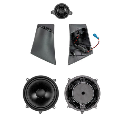 MB Quart 6.5" Front Speaker & 3" Center Dash Speaker for 19-26 Mercedes Sprinter