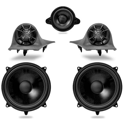 MB Quart 6.5" Front Speaker & 3" Center Dash Speaker for 19-26 Mercedes Sprinter