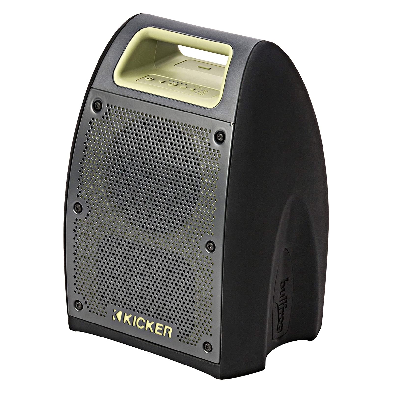 KICKER 43BF400G Bullfrog Outdoor Bluetooth Speaker with Amp & 360 Sound (4 Pack)