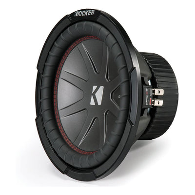 Kicker 43CWR102 CompR 10 Inch 2 Ohm 400 Watt RMS Power Car Audio Sub Subwoofer