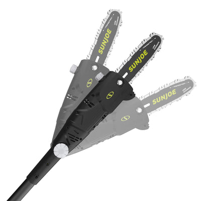 Sun Joe 8" Electric Telescoping Pole Chainsaw, 6.5-Amp Motor w/ 7" Cutting Max - VMInnovations