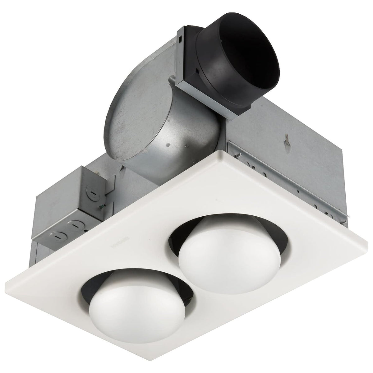 Broan-Nutone 164 Bulb and Fan 250 Watt Type IC 2-Bulb Infrared Ceiling Heater