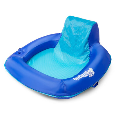 SwimWays Spring Float SunSeat Floating Inflatable Swimming Pool Lounge Chair
