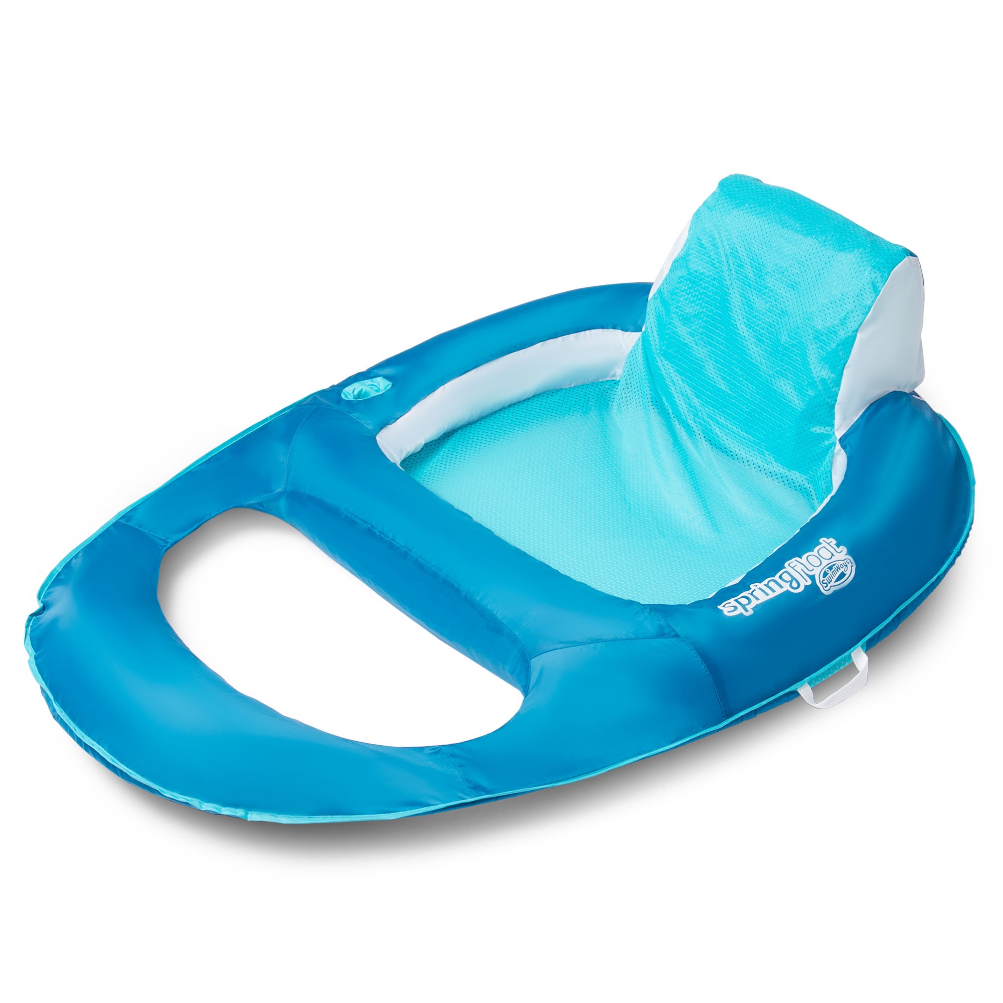 SwimWays Spring Float Recliner Floating Swimming Pool Lounge Chair 13018 (Used)