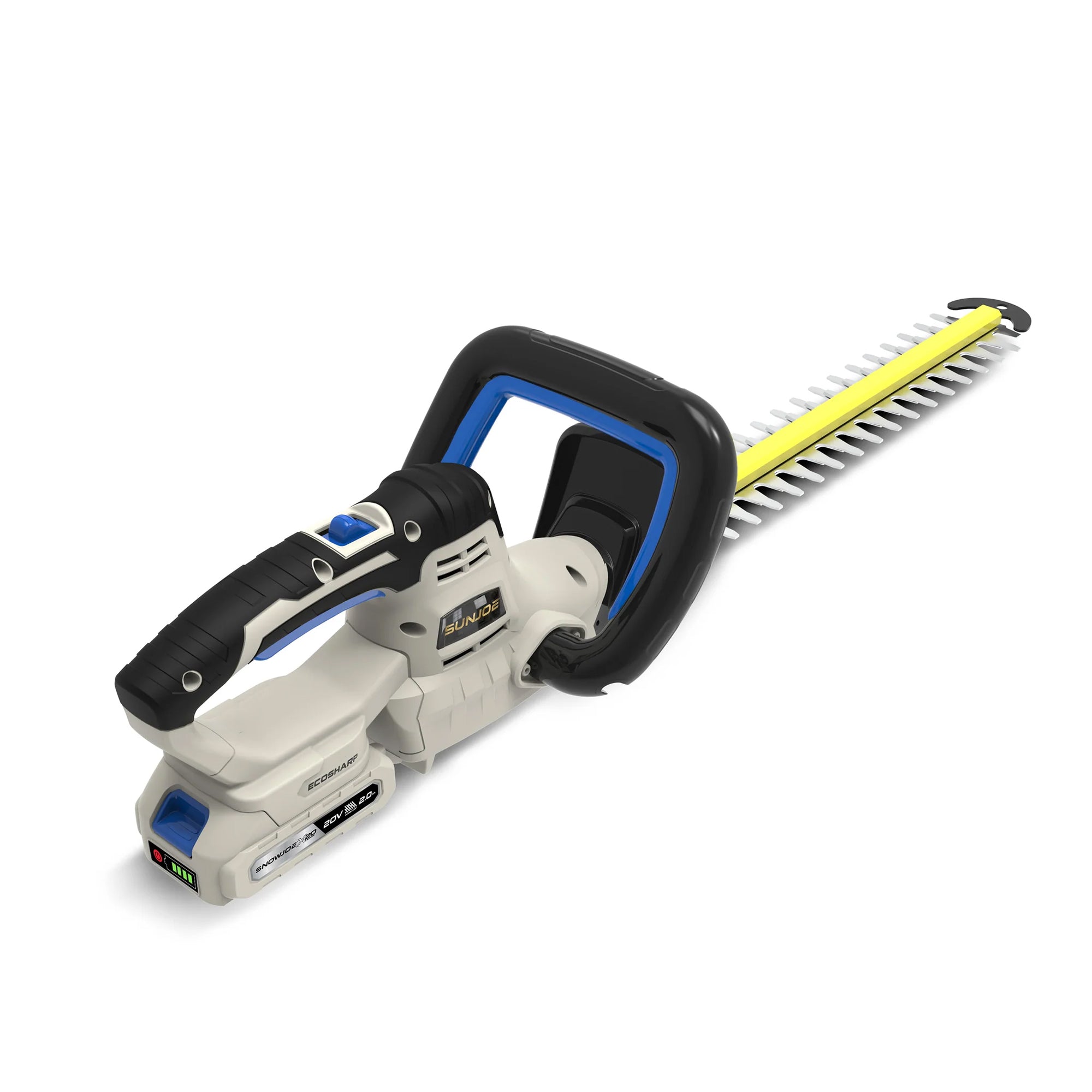 Sun Joe 20-Volt ECOSHARP Cordless X20 22" Electric Hedge Trimmer, X20-HEDGE-2A