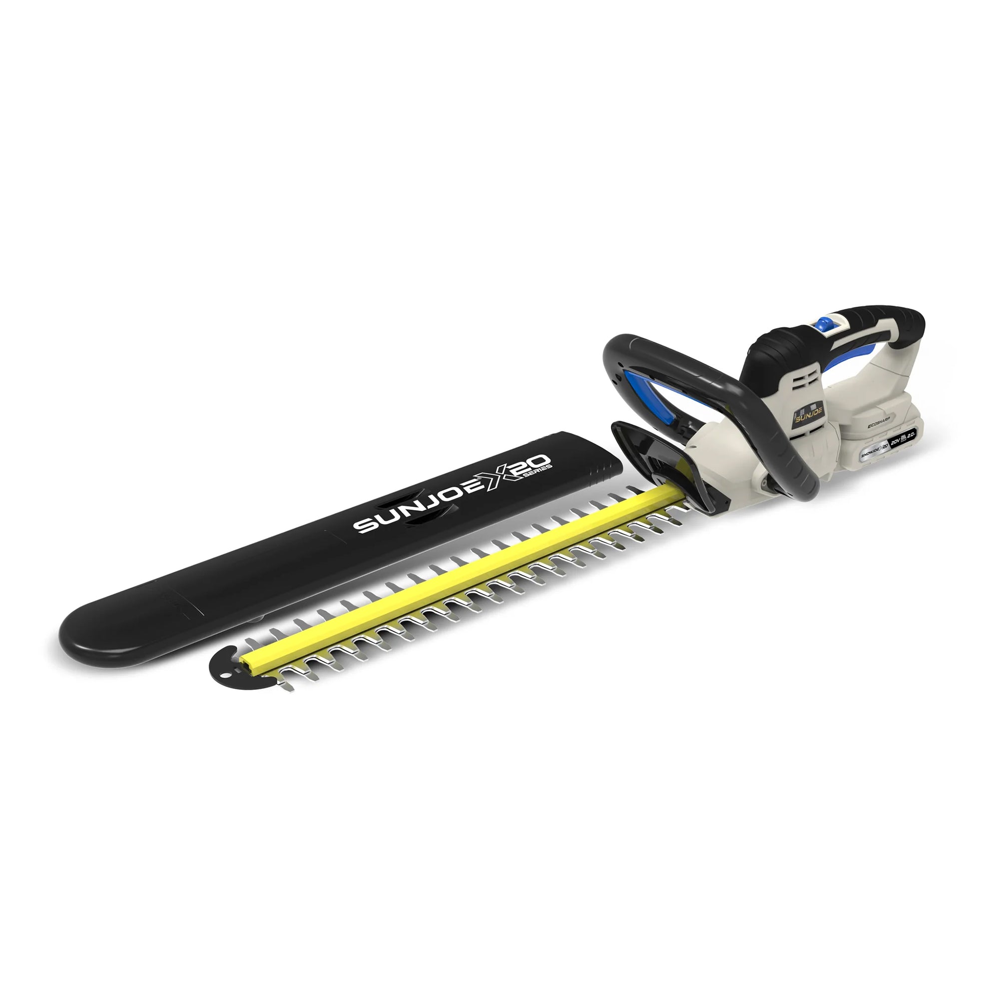 Sun Joe 20-Volt ECOSHARP Cordless X20 22" Electric Hedge Trimmer, X20-HEDGE-2A