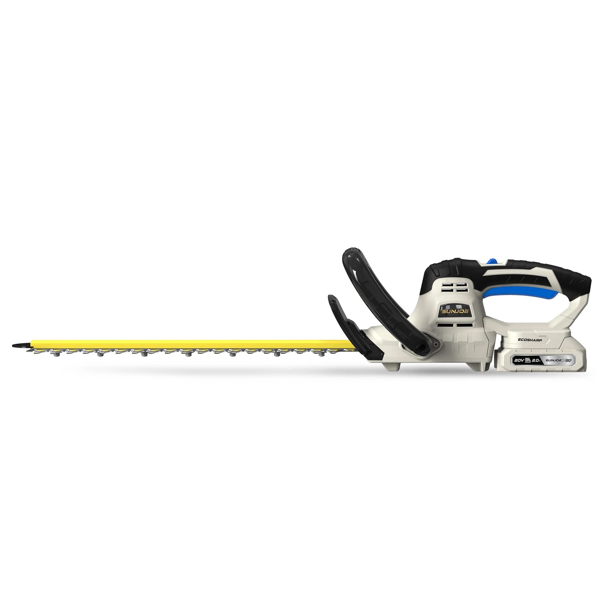 Sun Joe 20-Volt ECOSHARP Cordless X20 22" Electric Hedge Trimmer, X20-HEDGE-2A