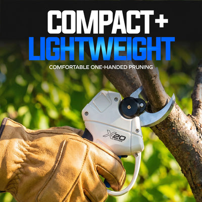 Sun Joe 20V ECOSHARP X20 Cordless Pruner with Battery and Charger, X20-PRU-2A