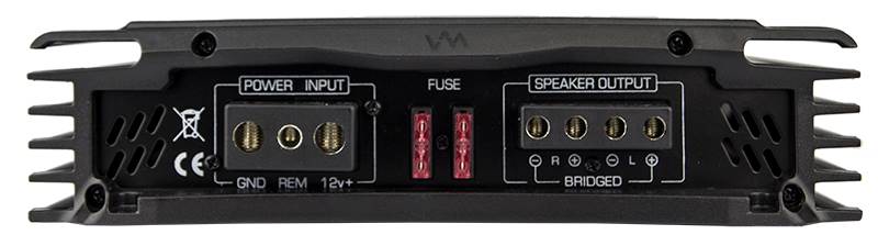 VM Audio SRA1800.2 1800W 2 Channel Car Amplifier Power Amp Stereo - Open Box