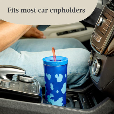 Contigo x Ally Love Shake and Go Tumbler with Autoclose Lid, 20 oz, Stellar Jay