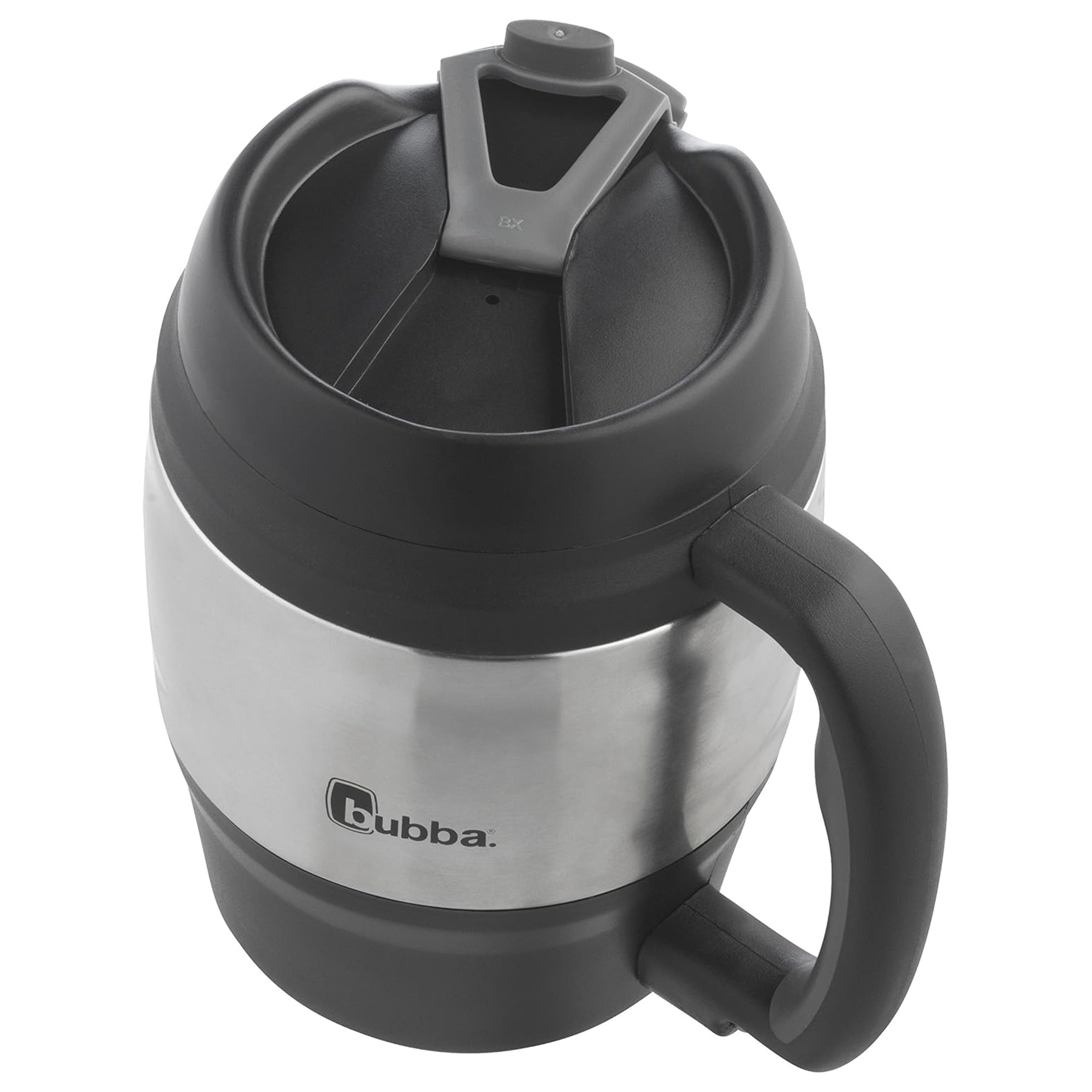 Bubba Classic Insulated Desk Mug with Dual-Wall Foam Insulation, 52 oz, Black