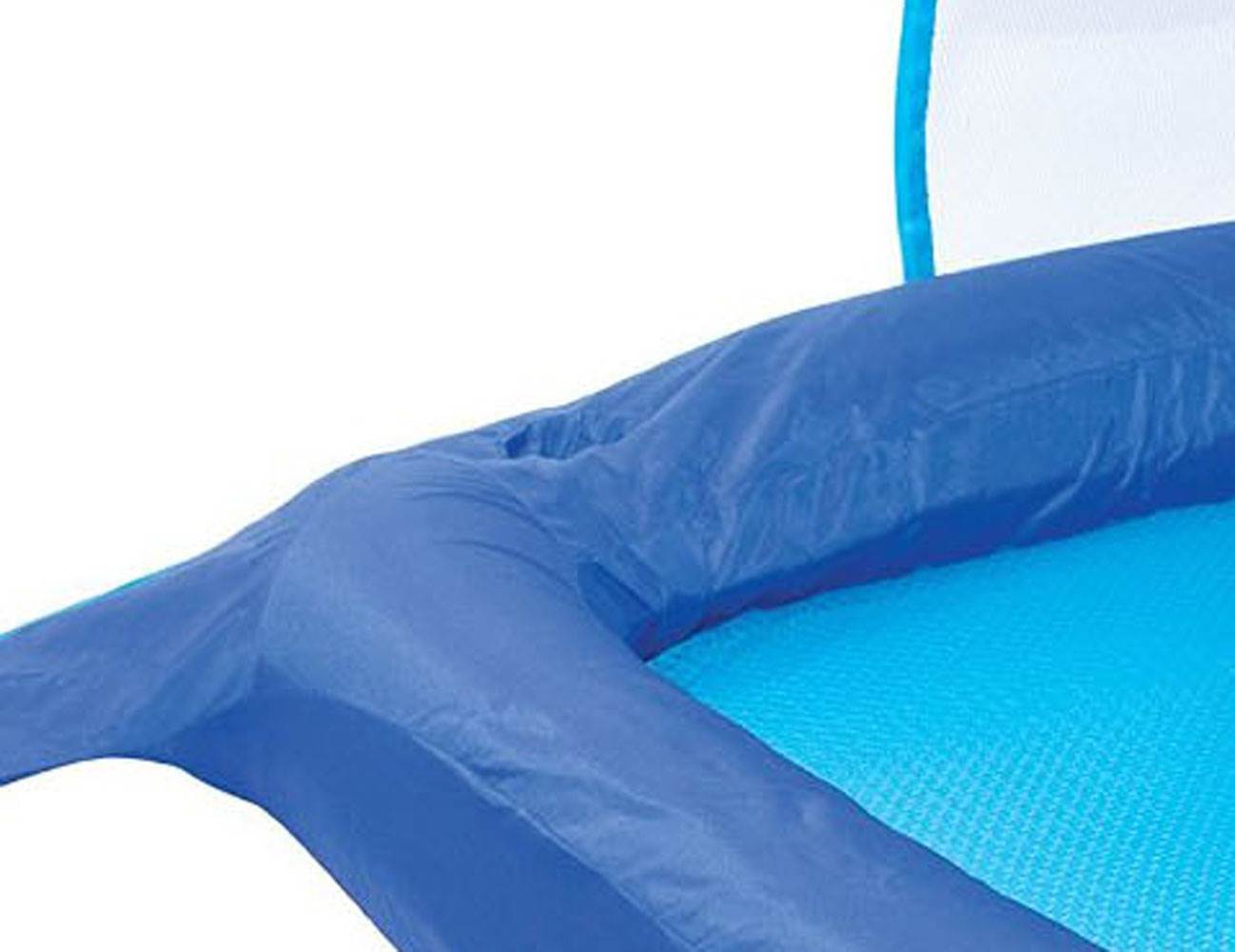 SwimWays Spring Float Recliner Pool Lounge Chair w/ Sun Canopy (Used)