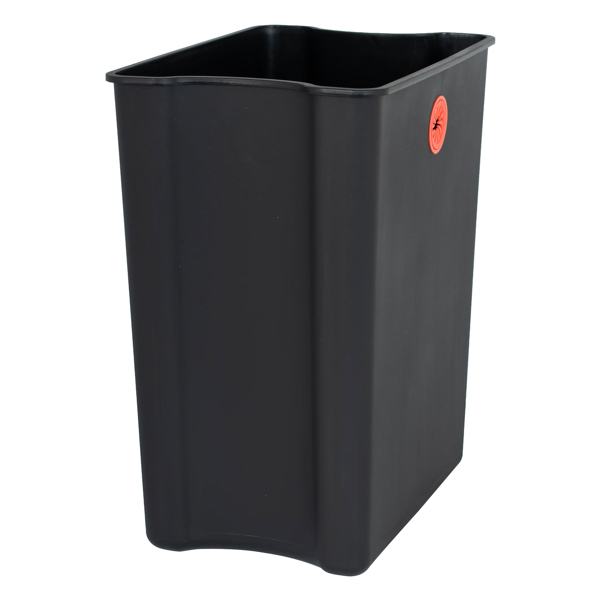Glad 20L Stainless Steel Kitchen Trash Can with Wide Butterfly Opening, Gunmetal - VMInnovations
