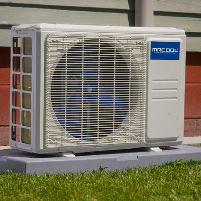 MRCOOL DIY Select 12K BTU Mini Split Heat Pump, 11.5 Ft Line Set, 155V, White